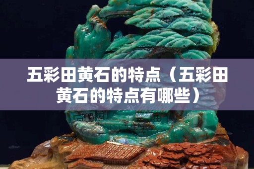 五彩田黃石的特點(diǎn)（五彩田黃石的特點(diǎn)有哪些）