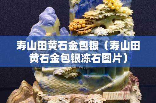 壽山田黃石金包銀（壽山田黃石金包銀凍石圖片）