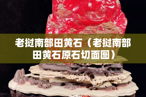 老撾南部田黃石（老撾南部田黃石原石切面圖）