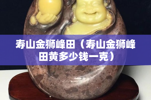 壽山金獅峰田（壽山金獅峰田黃多少錢一克）