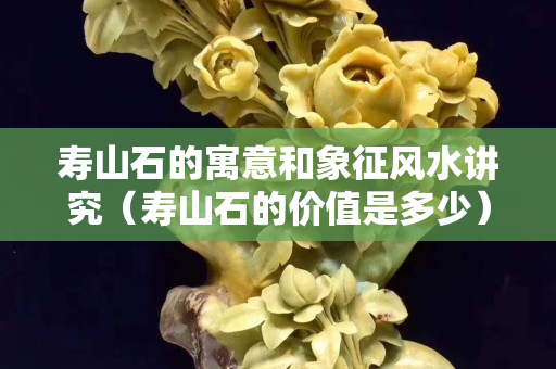 壽山石的寓意和象征風(fēng)水講究（壽山石的價(jià)值是多少）