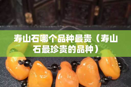 壽山石哪個(gè)品種最貴（壽山石最珍貴的品種）