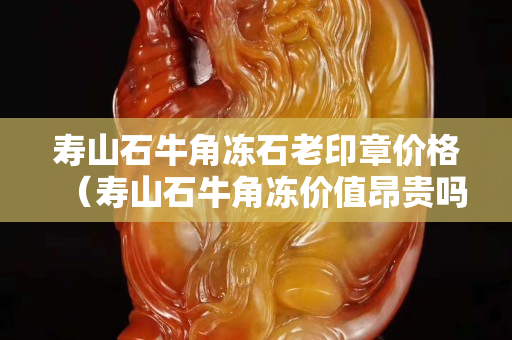 壽山石牛角凍石老印章價格（壽山石牛角凍價值昂貴嗎）