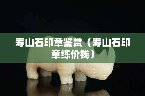 壽山石印章鑒賞（壽山石印章練價錢）
