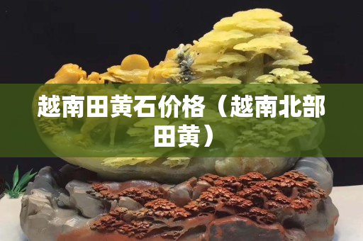 越南田黃石價格（越南北部田黃）
