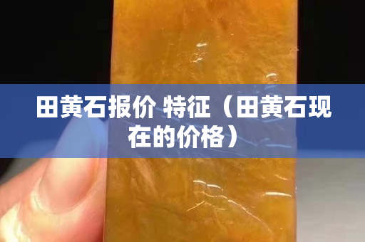 田黃石報價 特征（田黃石現在的價格）