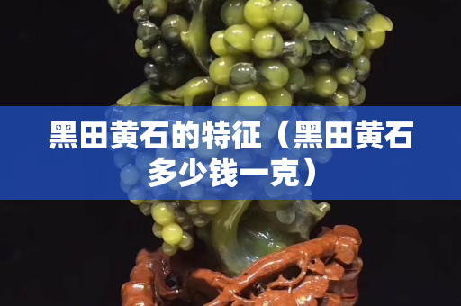 黑田黃石的特征（黑田黃石多少錢一克）
