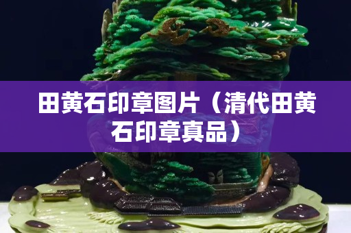 田黃石印章圖片（清代田黃石印章真品）