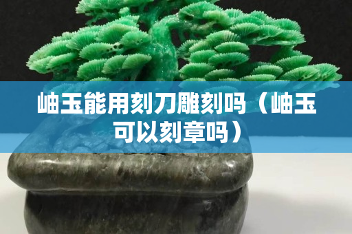 岫玉能用刻刀雕刻嗎（岫玉可以刻章嗎）