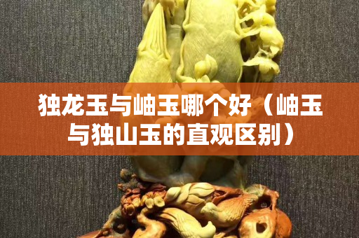 獨龍玉與岫玉哪個好（岫玉與獨山玉的直觀區別）