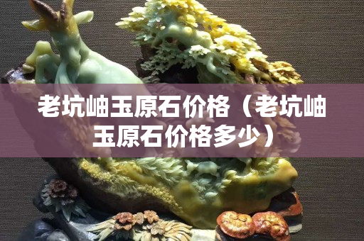 老坑岫玉原石價(jià)格（老坑岫玉原石價(jià)格多少）