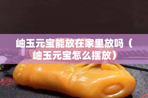 岫玉元寶能放在家里放嗎（岫玉元寶怎么擺放）