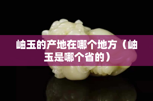 岫玉的產地在哪個地方（岫玉是哪個省的）