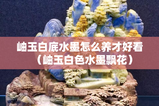 岫玉白底水墨怎么養(yǎng)才好看（岫玉白色水墨飄花）