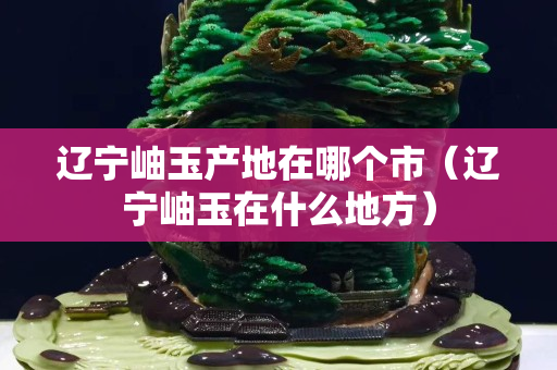 遼寧岫玉產地在哪個市（遼寧岫玉在什么地方）