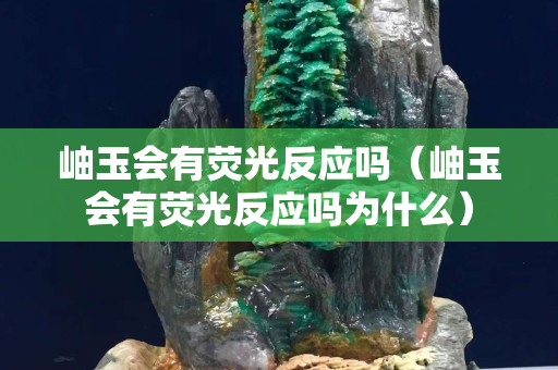 岫玉會(huì)有熒光反應(yīng)嗎（岫玉會(huì)有熒光反應(yīng)嗎為什么）