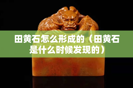 田黃石怎么形成的（田黃石是什么時(shí)候發(fā)現(xiàn)的）