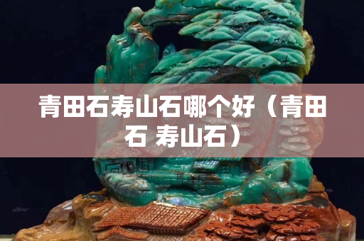 青田石壽山石哪個好（青田石 壽山石）