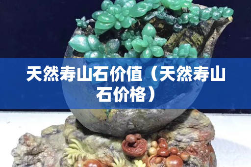 天然壽山石價值（天然壽山石價格）