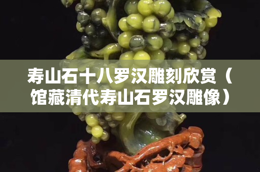 壽山石十八羅漢雕刻欣賞（館藏清代壽山石羅漢雕像）