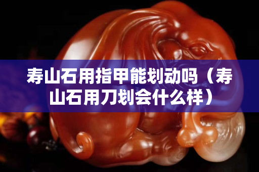 壽山石用指甲能劃動嗎（壽山石用刀劃會什么樣）
