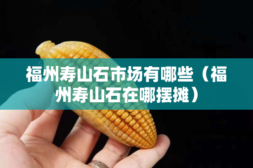 福州壽山石市場(chǎng)有哪些（福州壽山石在哪擺攤）