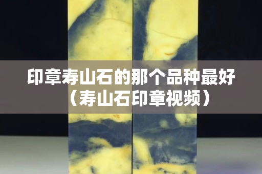 印章壽山石的那個品種最好（壽山石印章視頻）