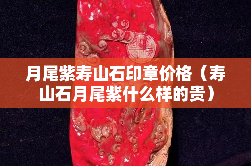 月尾紫壽山石印章價格（壽山石月尾紫什么樣的貴）
