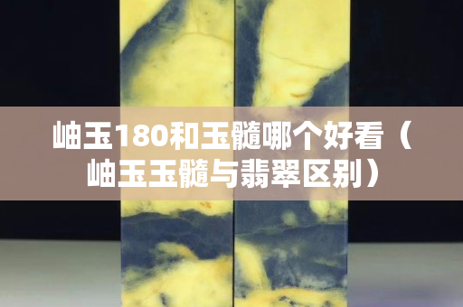 岫玉180和玉髓哪個好看（岫玉玉髓與翡翠區別）