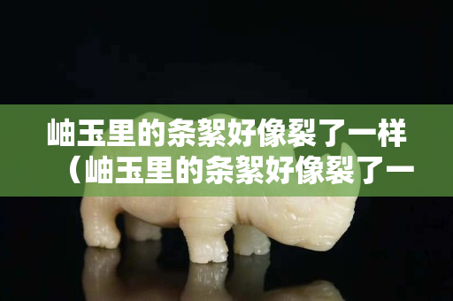 岫玉里的條絮好像裂了一樣（岫玉里的條絮好像裂了一樣是什么）