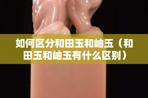如何區分和田玉和岫玉（和田玉和岫玉有什么區別）