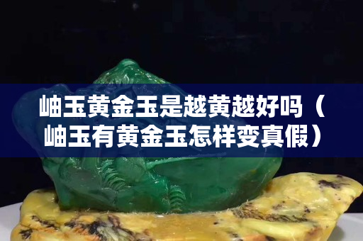 岫玉黃金玉是越黃越好嗎（岫玉有黃金玉怎樣變真假）