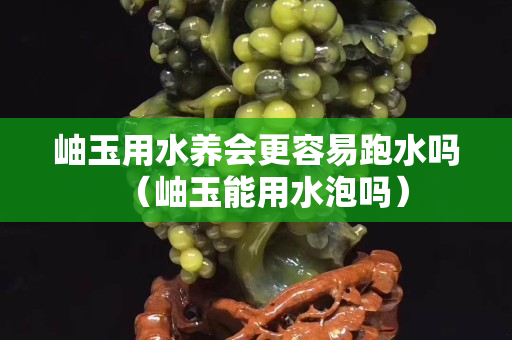 岫玉用水養會更容易跑水嗎（岫玉能用水泡嗎）