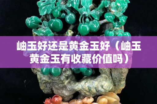 岫玉好還是黃金玉好（岫玉黃金玉有收藏價值嗎）