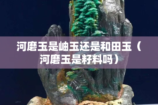 河磨玉是岫玉還是和田玉（河磨玉是籽料嗎）