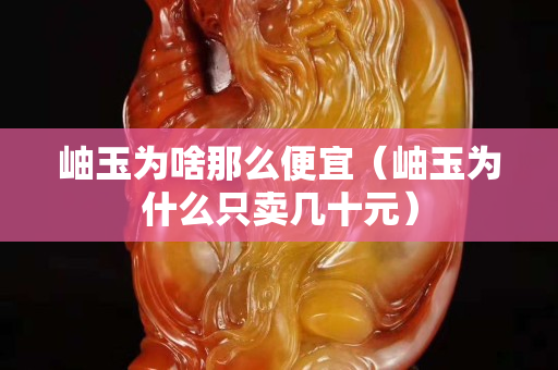 岫玉為啥那么便宜（岫玉為什么只賣幾十元）