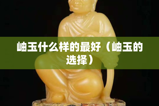 岫玉什么樣的最好（岫玉的選擇）