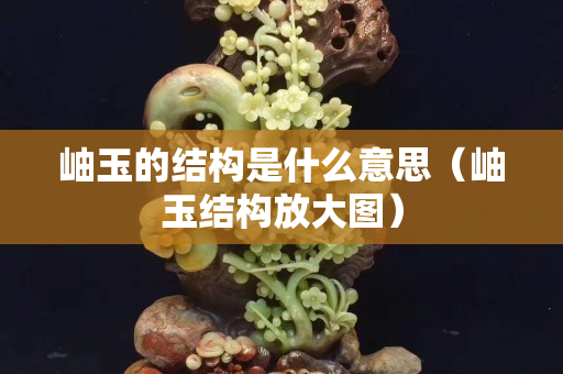 岫玉的結構是什么意思（岫玉結構放大圖）