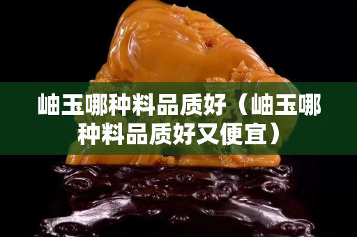 岫玉哪種料品質好（岫玉哪種料品質好又便宜）