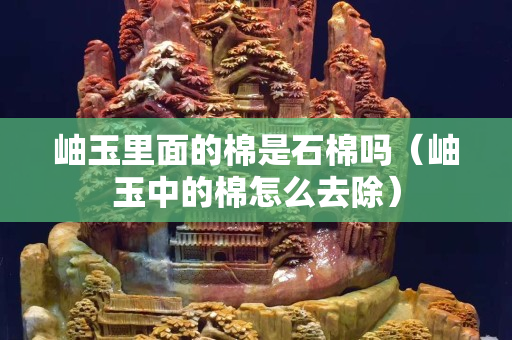 岫玉里面的棉是石棉嗎（岫玉中的棉怎么去除）