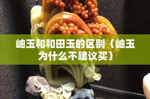岫玉和和田玉的區別（岫玉為什么不建議買）
