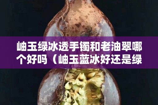 岫玉綠冰透手鐲和老油翠哪個好嗎（岫玉藍冰好還是綠冰好）