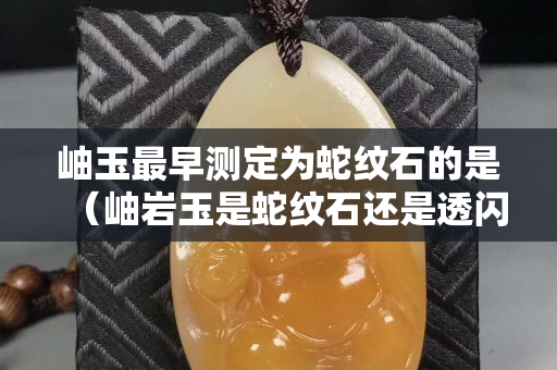 岫玉最早測(cè)定為蛇紋石的是（岫巖玉是蛇紋石還是透閃石）