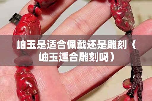 岫玉是適合佩戴還是雕刻（岫玉適合雕刻嗎）