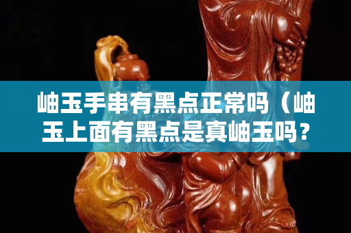 岫玉手串有黑點正常嗎（岫玉上面有黑點是真岫玉嗎？）
