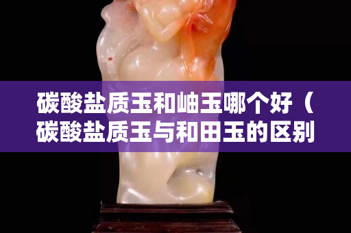 碳酸鹽質玉和岫玉哪個好（碳酸鹽質玉與和田玉的區別是什么）
