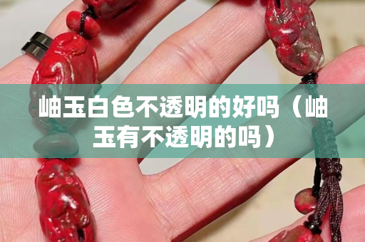岫玉白色不透明的好嗎（岫玉有不透明的嗎）