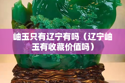 岫玉只有遼寧有嗎（遼寧岫玉有收藏價(jià)值嗎）