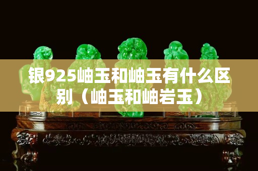 銀925岫玉和岫玉有什么區(qū)別（岫玉和岫巖玉）
