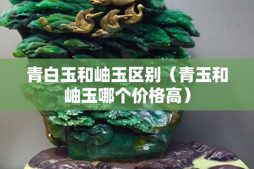 青白玉和岫玉區別（青玉和岫玉哪個價格高）